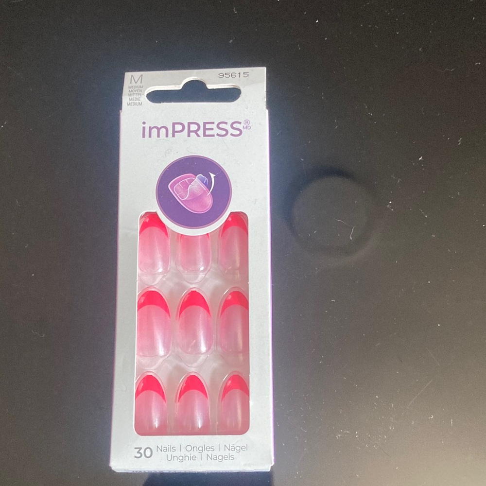 imPRESS Vibrant Pink Nail Set
